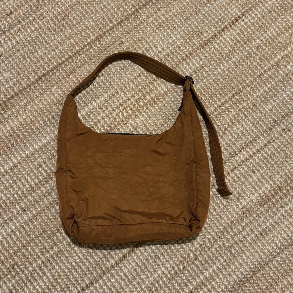 Brown BAGGU shoulder bag